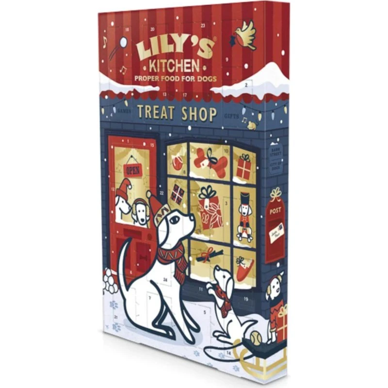 Lily's Kitchen Weihnachts-Adventskalender Hundebelohnungsbox, 68g