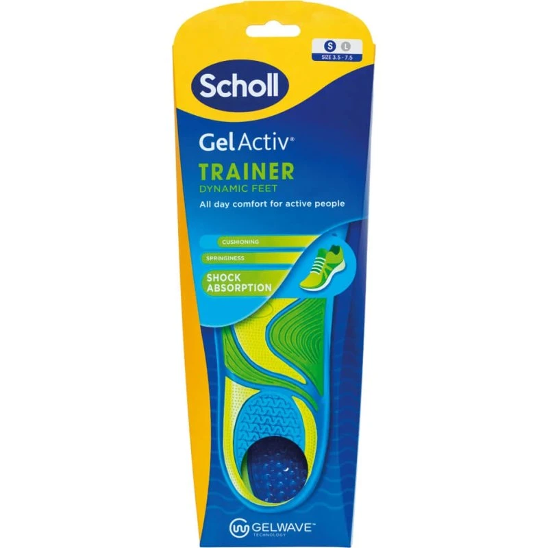 Scholl Gel Activ Trainer Einlegesohlen, Größe S, 1 Paar