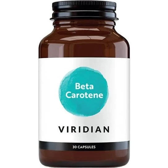 Viridian Natürlicher Beta-Carotin-Komplex, 30 Kapseln