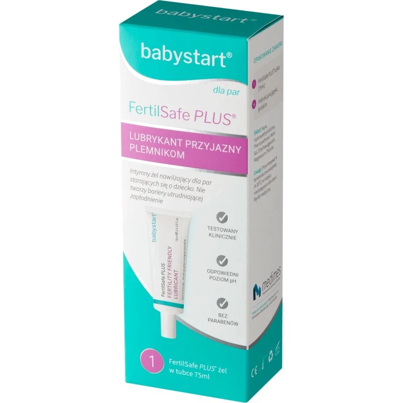 Babystart Fertilsafe Plus Intimgel für Paare, 75 ml