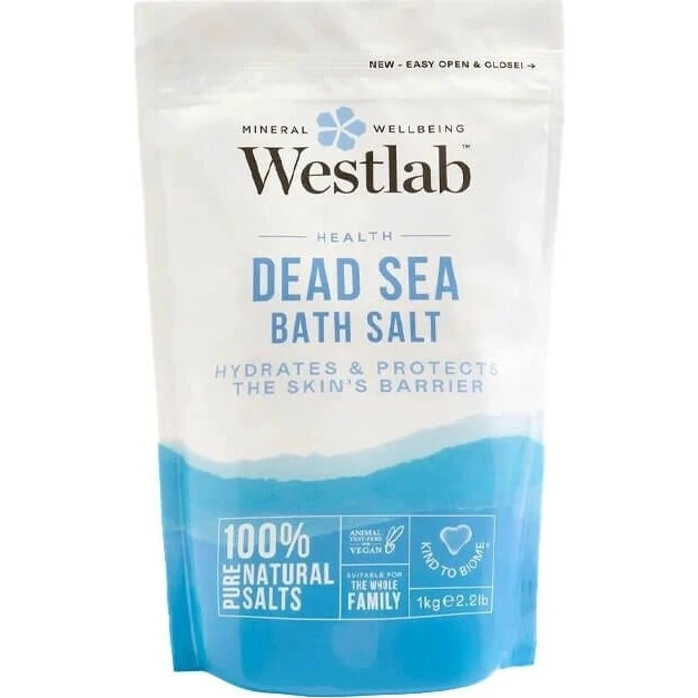Westlab Totes Meer Beruhigendes Badesalz, 1 kg