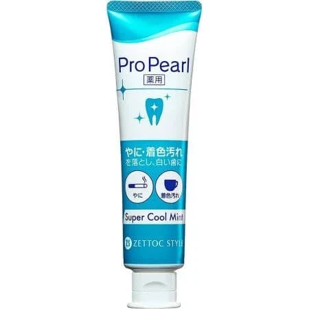 Zettoc Zahnpasta Super Cool Mint ProPearl, 100 g