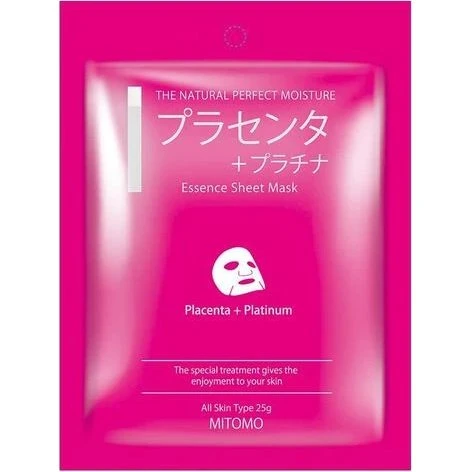 Mitomo Gesichtsmaske mit Plazenta und Platin, 25g