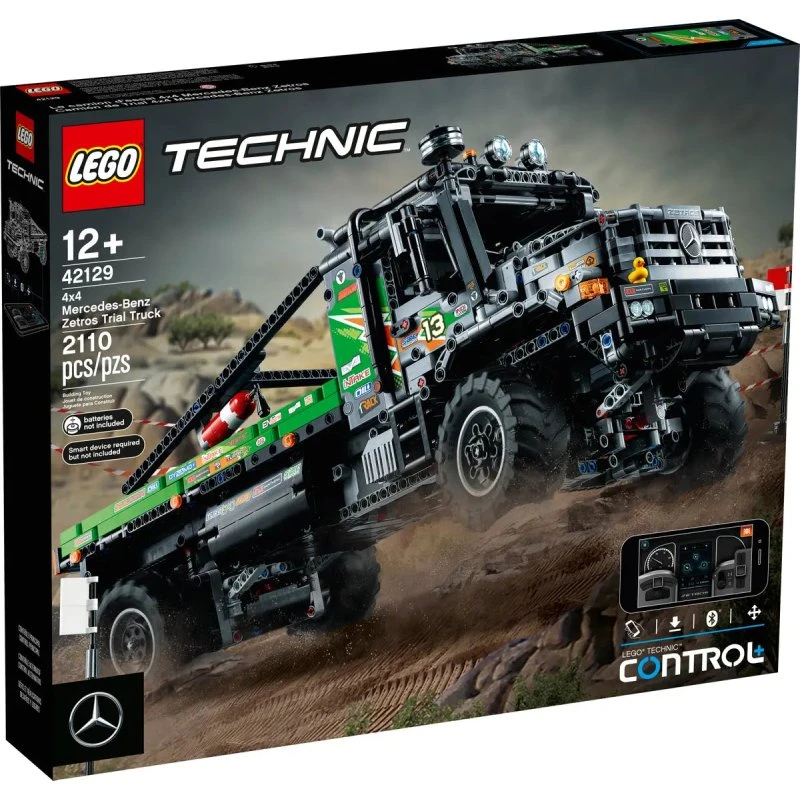 LEGO Technic 42129 Appgesteuerter 4x4 Mercedes-Benz Zetros Offroad-Truck