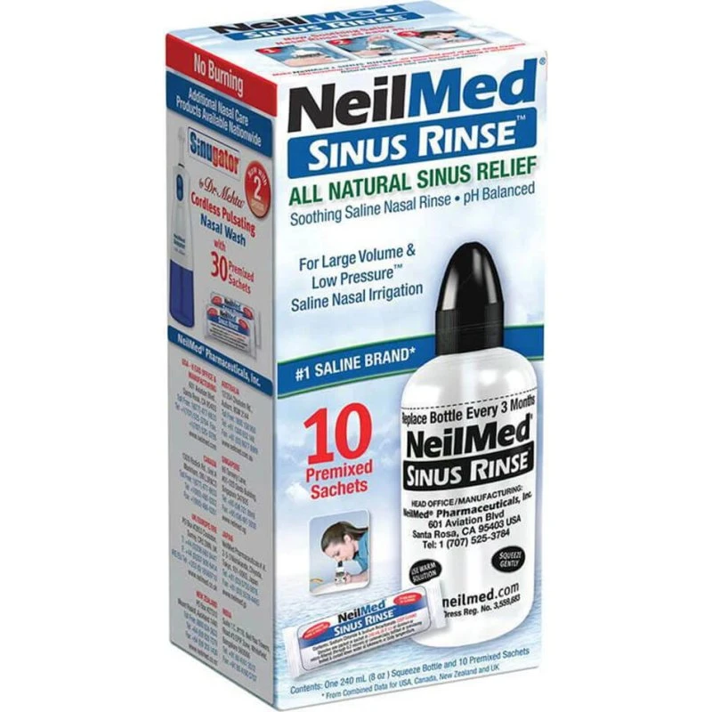 NeilMed Sinus Rinse Starter Kit mit 10 Beuteln