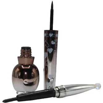 Flüssiger Eyeliner Matt Schwarz inklusive Pinsel