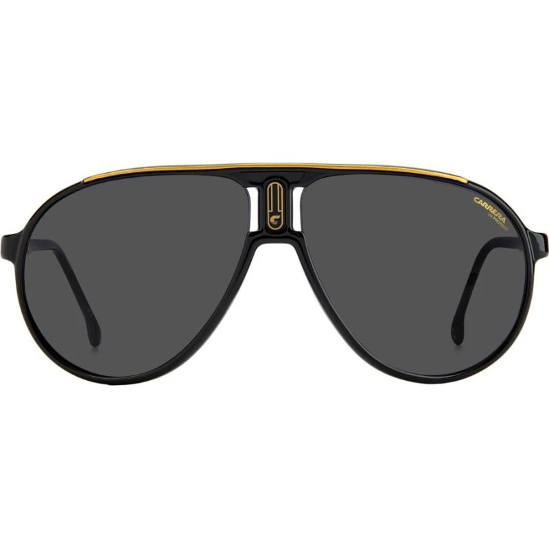 Carrera Champion65/N Sonnenbrille Pilot Schwarz/Grau 62mm