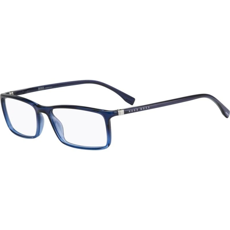 Hugo Boss Brille 0680/IT Blau Rechteckig