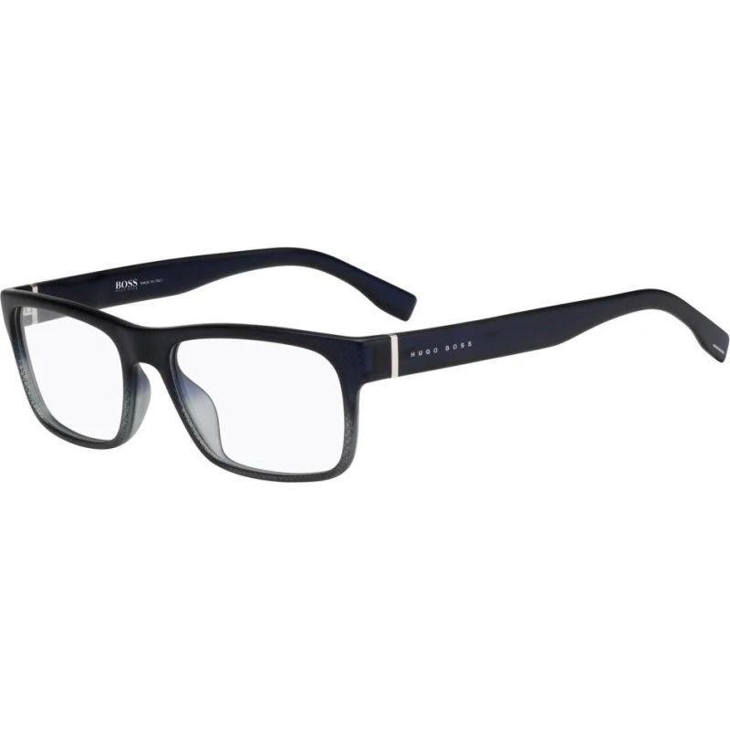 BOSS 0729/IT Herrenbrille Blau Rechteckig aus Acetat