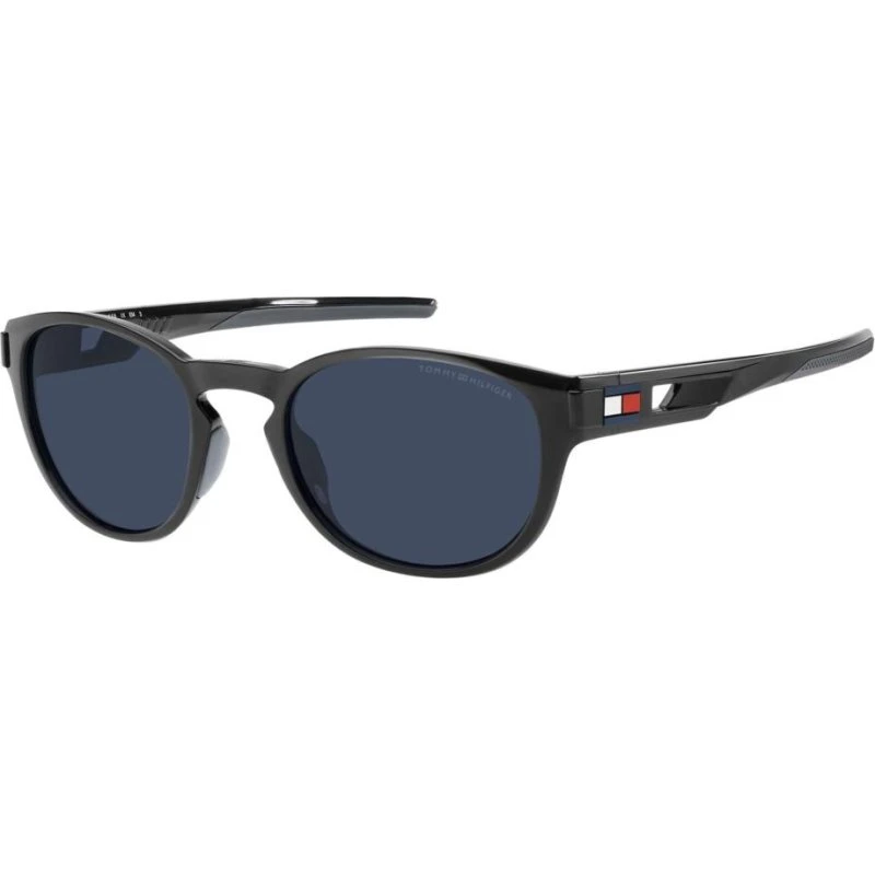 Tommy Hilfiger TH1912/S Herren-Sonnenbrille - Grau/Blau Rund