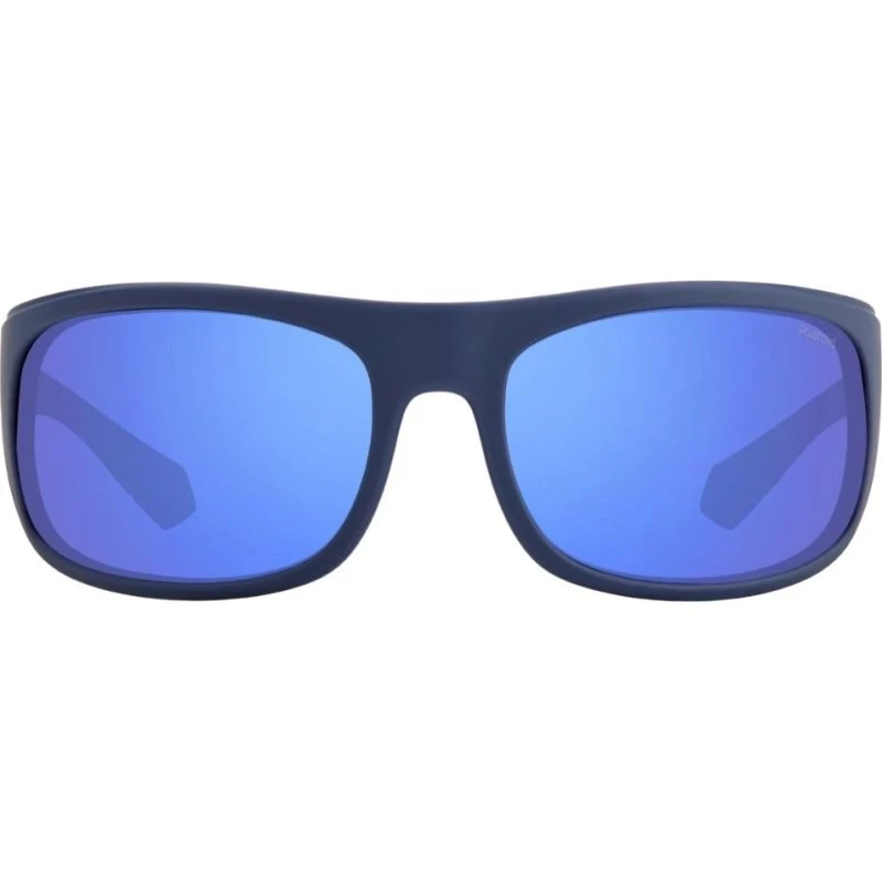 Polaroid PLD 2125/S Sonnenbrille Herren Blau Rechteckig Polarisiert