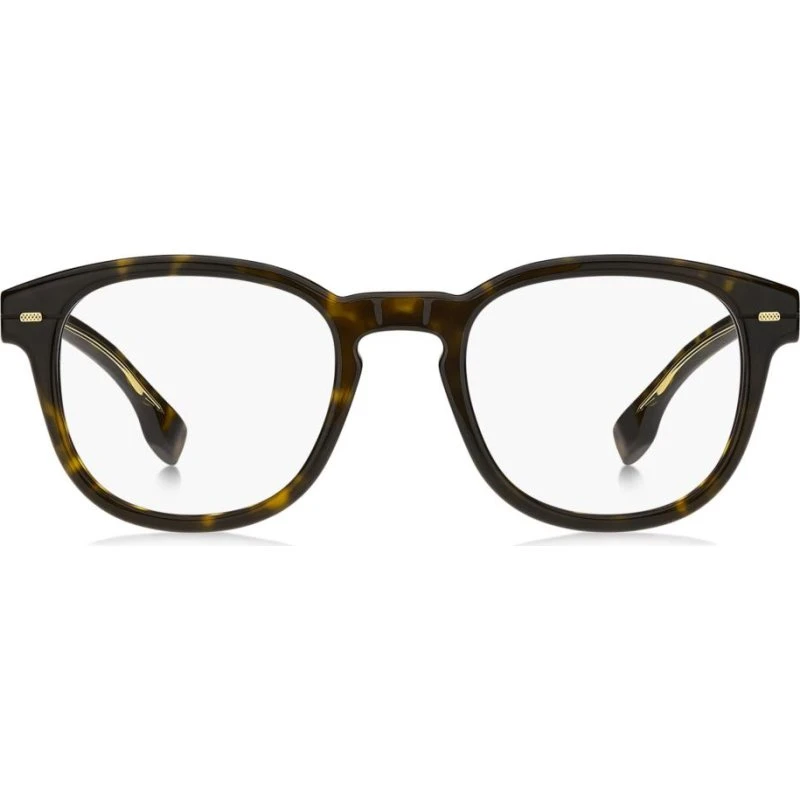 BOSS 1384 Herrenbrille Havana Rechteckig aus Acetat