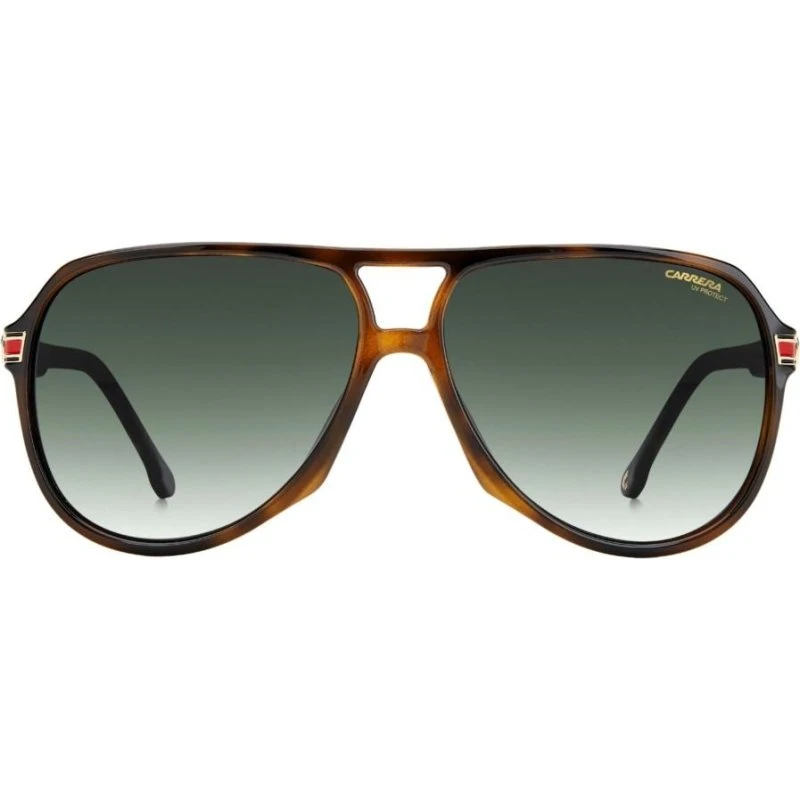 Carrera 1045/S Sonnenbrille Havanna/Grün Pilot Unisex