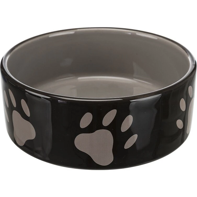 Trixie Keramiknapf mit Pfotenmotiv 800 ml