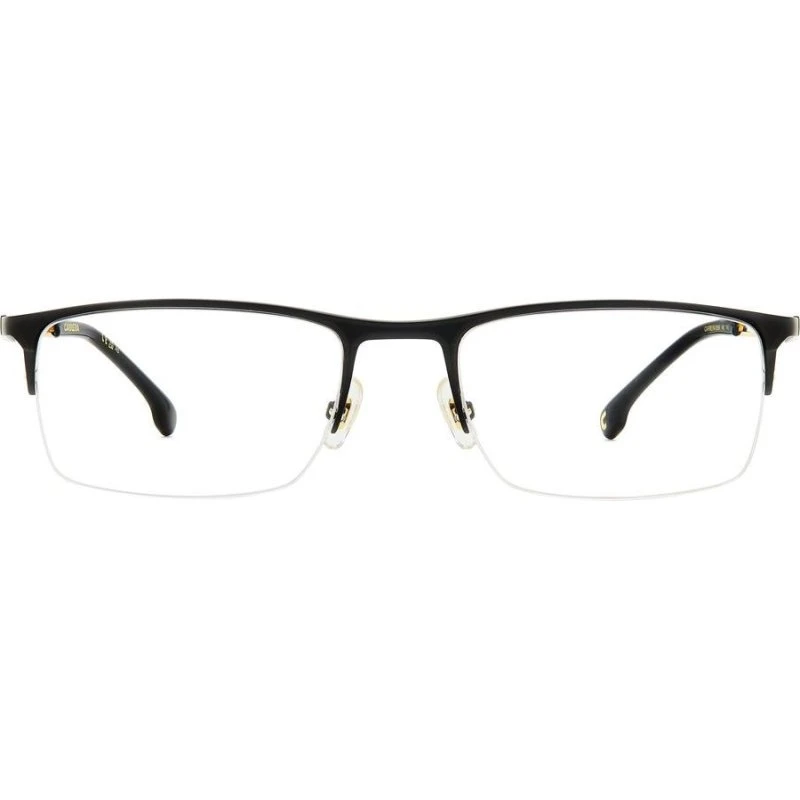 Carrera 8899 Herrenbrille - Schwarz/Gold, Rechteckig