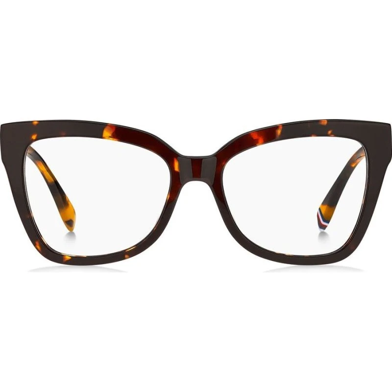 Tommy Hilfiger TH 2053 Brille Damen Havanna Rechteckig