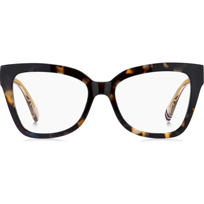 Tommy Hilfiger TH 2053 Brille Damen Blau Rechteckig