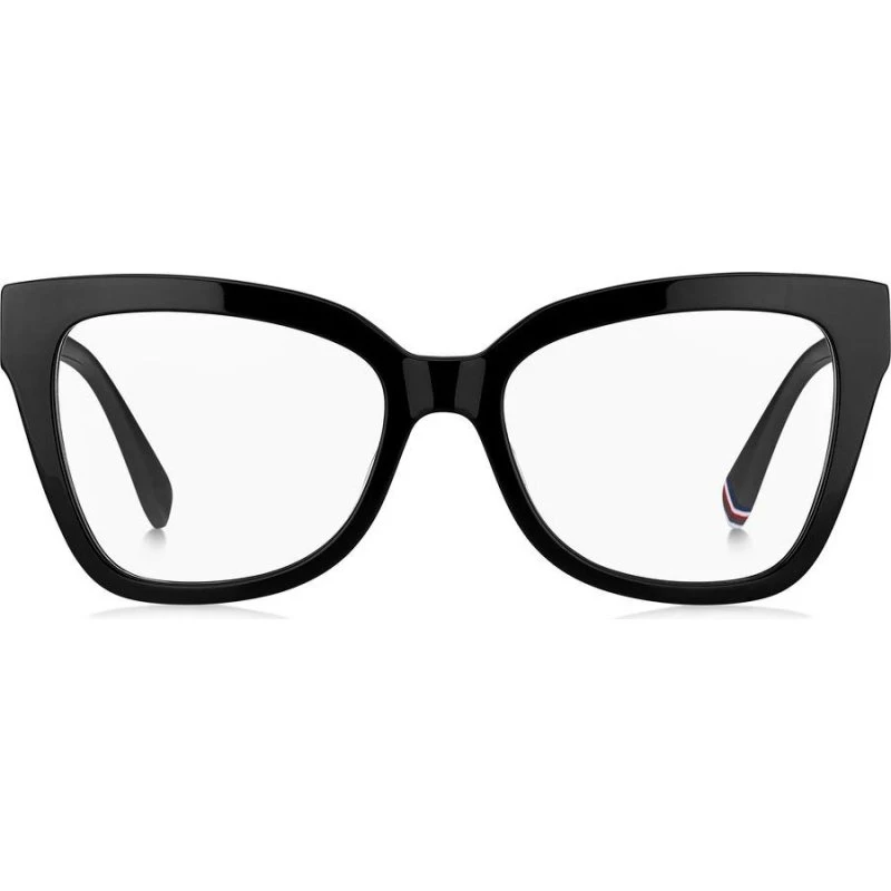 Tommy Hilfiger TH 2053 Brille Damen Schwarz Acetat Quadratisch