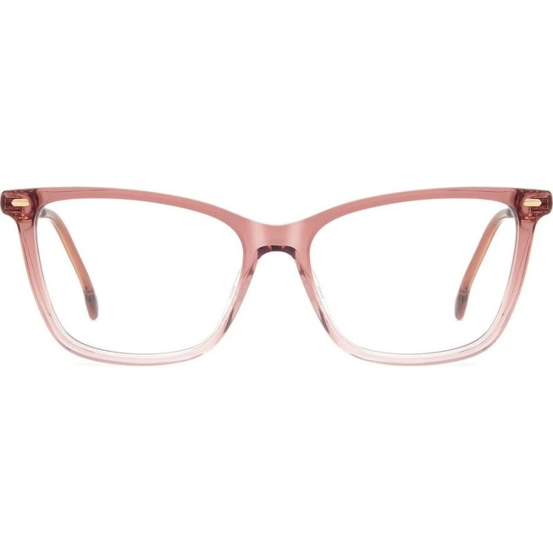 Carrera 3024 Brille Damen - Eckiges Acetat-Gestell in Rosa/Nude