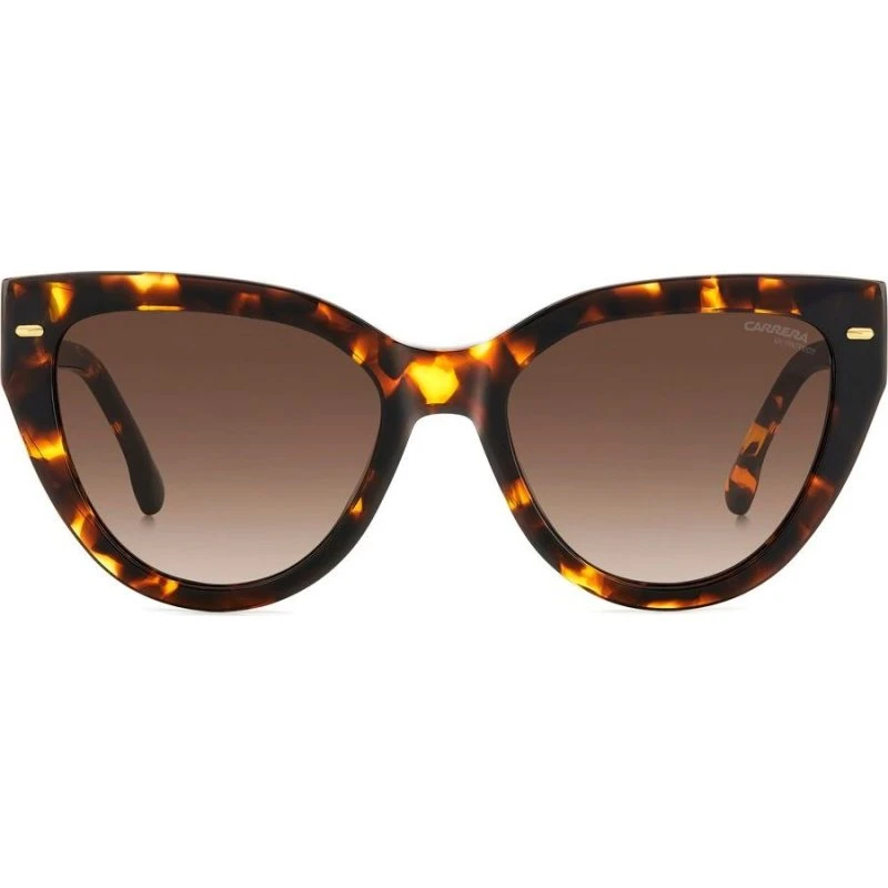 Carrera 3017/S Sonnenbrille Damen Havanna Braun Rechteckig