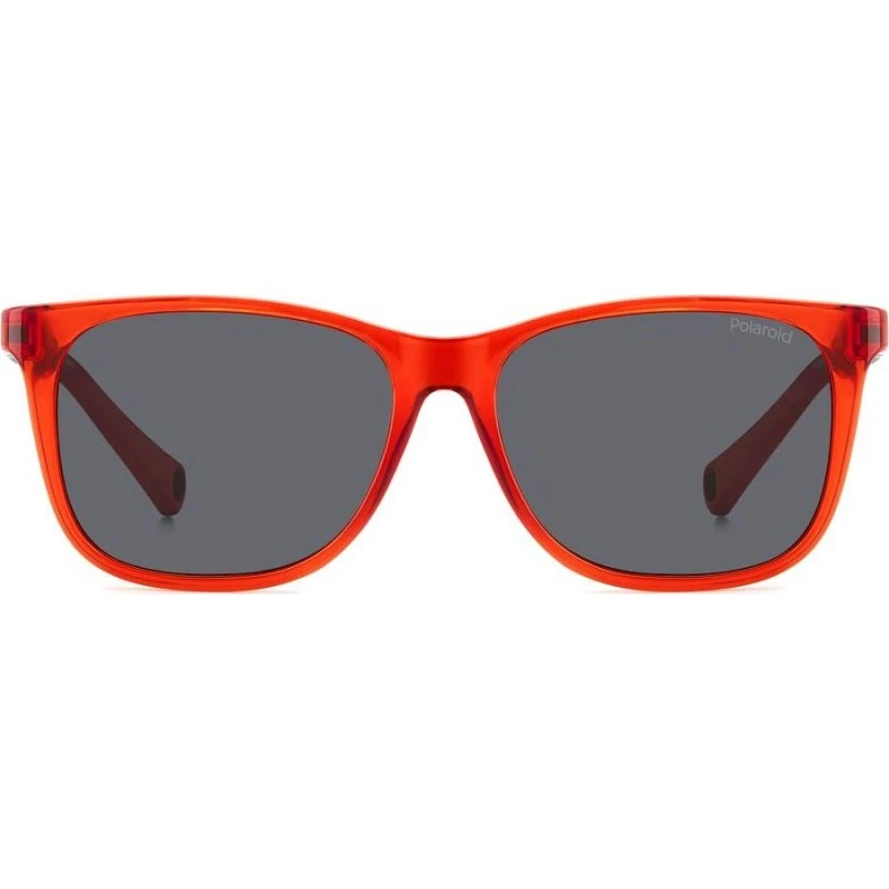 Polaroid PLD 8058/S Sonnenbrille für Kinder - Rot, Quadratisch