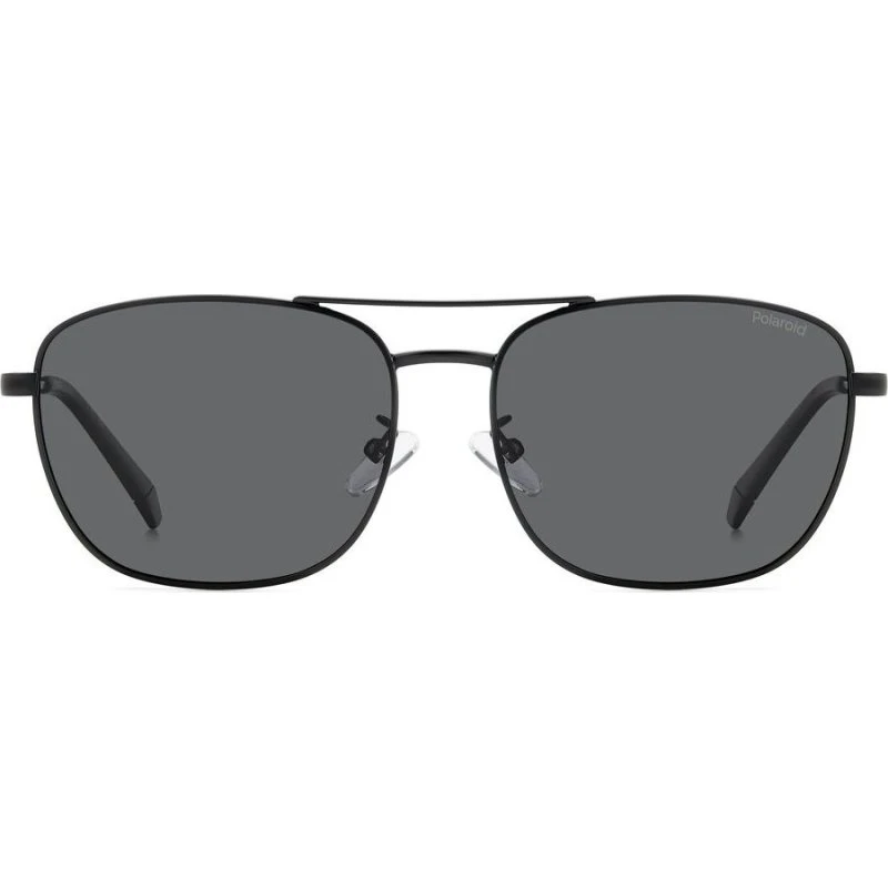 Polaroid PLD 4172/G/S/X Sonnenbrille Herren Schwarz Pilot Grau