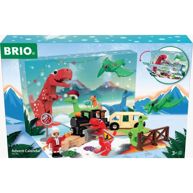 BRIO Adventskalender Dinosaurier mit 24 Überraschungen