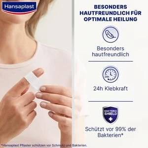 Hansaplast Sensitive Wundpflaster 6 cm x 1 m (hypoallergen)