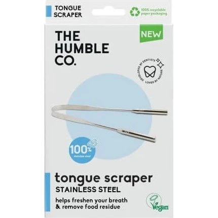 The Humble Co Zungenreiniger aus Edelstahl