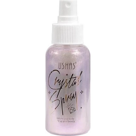 Ushas Illuminierendes Körperspray Kristall 04, 80 ml