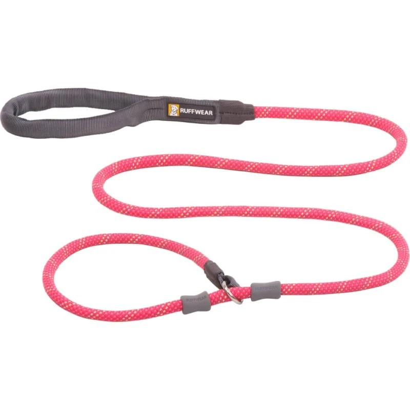 Ruffwear Just-a-Cinch Leine mit Begrenzer, Fireweed Pink, XS-XL