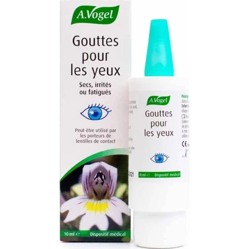 A.Vogel Augentropfen mit Augentrost & Hyaluronsäure, 10ml