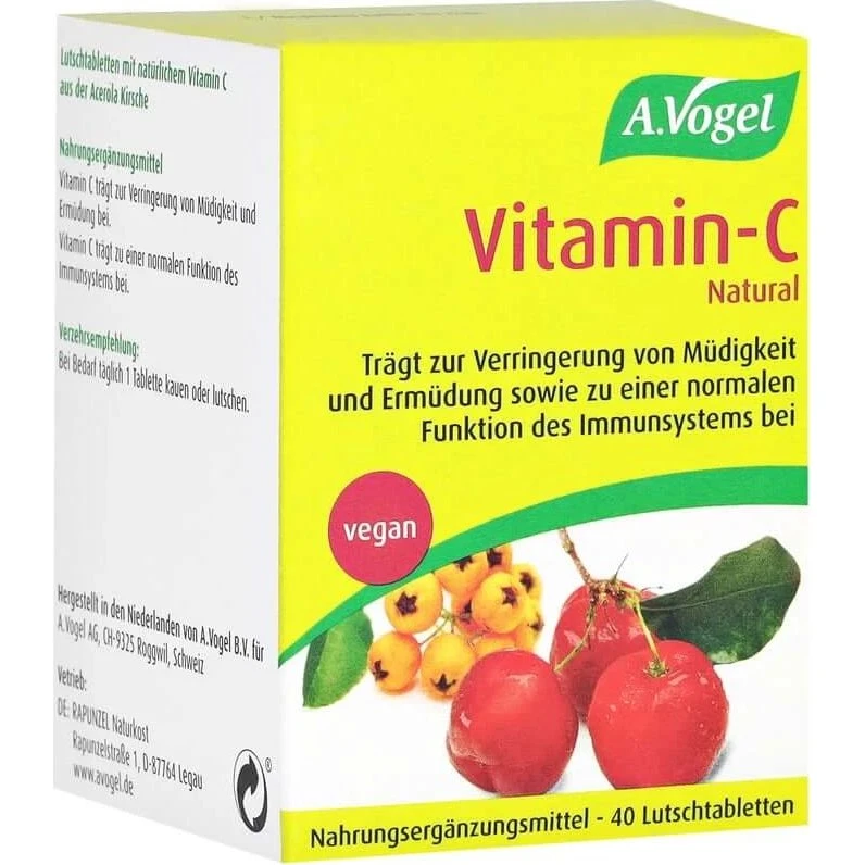 A.Vogel Vitamin C Lutschtabletten mit Acerola (40 Stück)