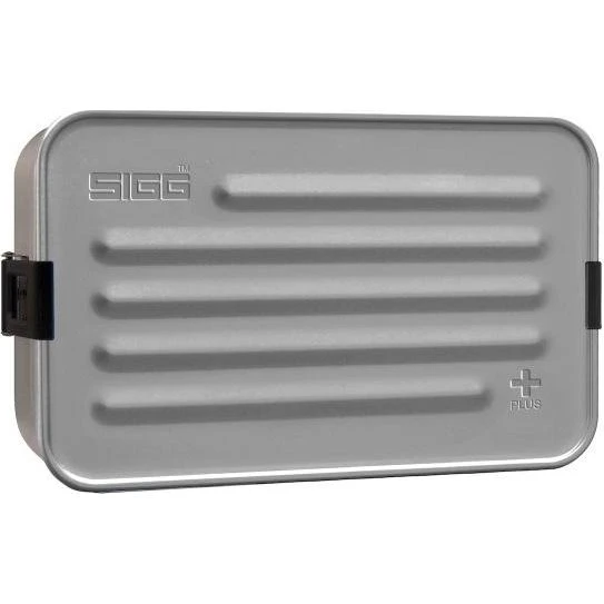 SIGG Metal Box Plus L Lunchbox aus Aluminium, Silber