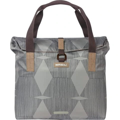 Basil Gepäckträger-Tasche Elegance grau