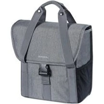 Basil GO Single Bag Gepäckträgertasche grau