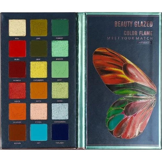 Beauty Glazed Lidschatten-Set Color Flame B111
