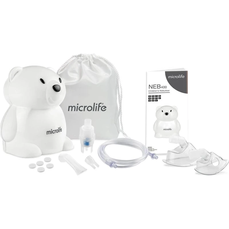 Microlife NEB 400 Pneumatischer Kolbeninhalator für Kinder & Erwachsene