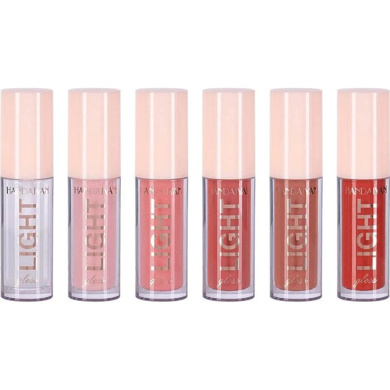 Handaiyan 6er-Set Flüssiglippenstifte: 5x Matt & 1x Gloss