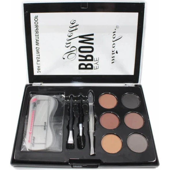 Micolor Augenbrauen-Kit, 24H Waterproof