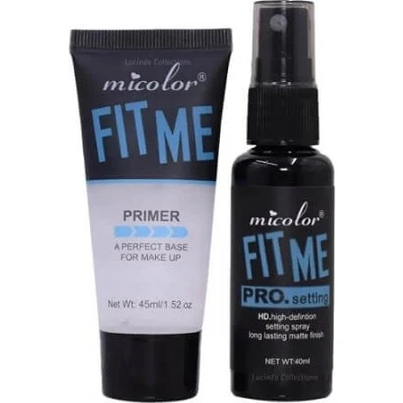 Micolor Fit Me Pro Setting Grundier- und Fixierset