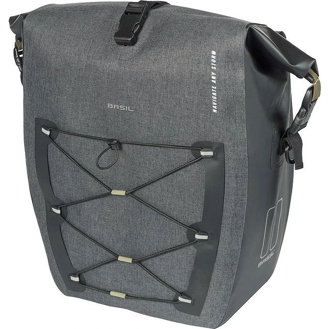 Basil Navigator Storm L Einzeltasche schwarz