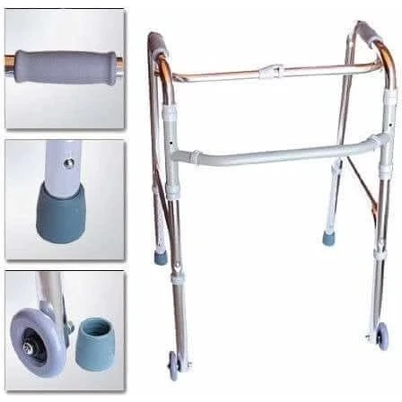 DrHappy JL912L Lauflernwagen Rollengestell aus Aluminium