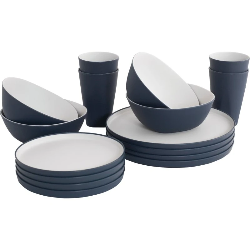 Outwell Gala 4-Personen-Dinner-Set Navy Night