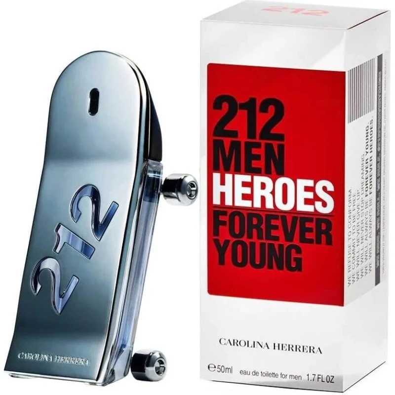 Carolina Herrera 212 Heroes Forever Young Men Eau de Toilette 50ml