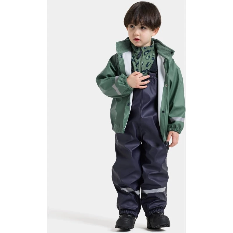 Didriksons Slaskeman Regenset Dark Moss, 140