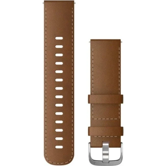 Garmin Lederarmband 22 mm - Braun