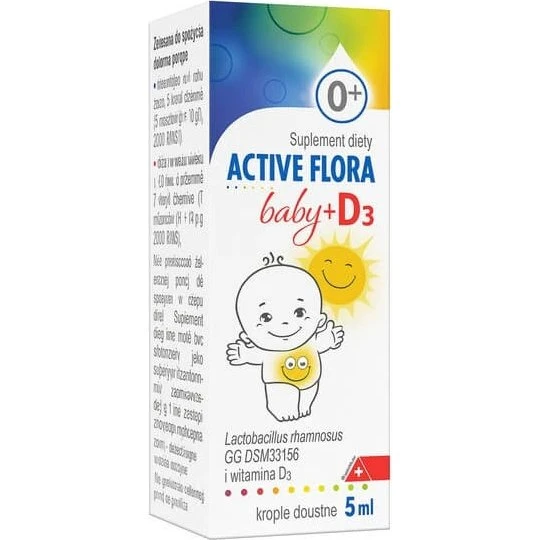 Active Flora Baby + D3 Tropfen, 5 ml