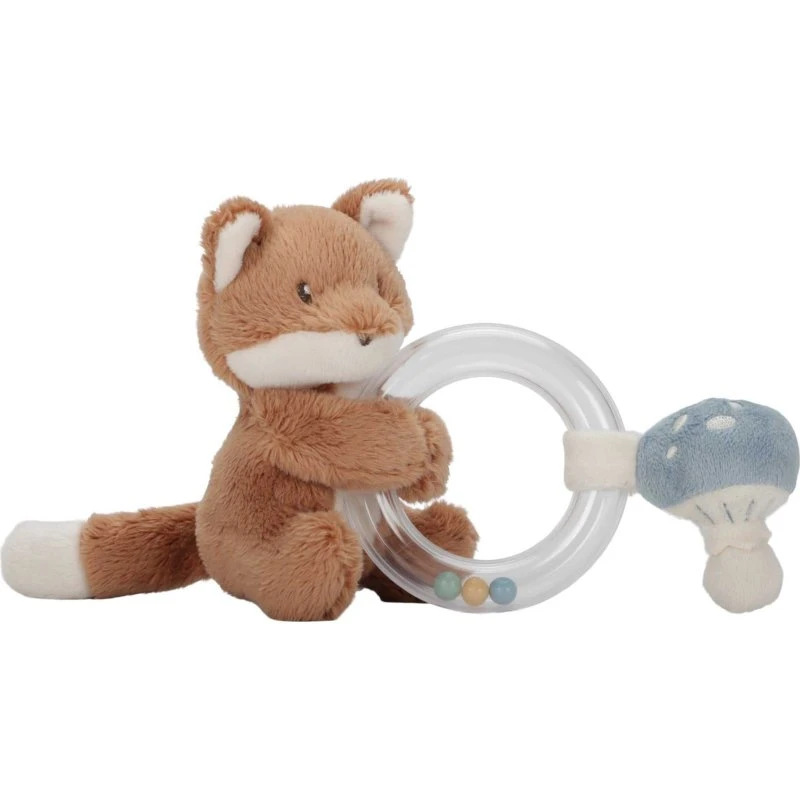 Little Dutch Ringrassel Fuchs blau Forest Friends