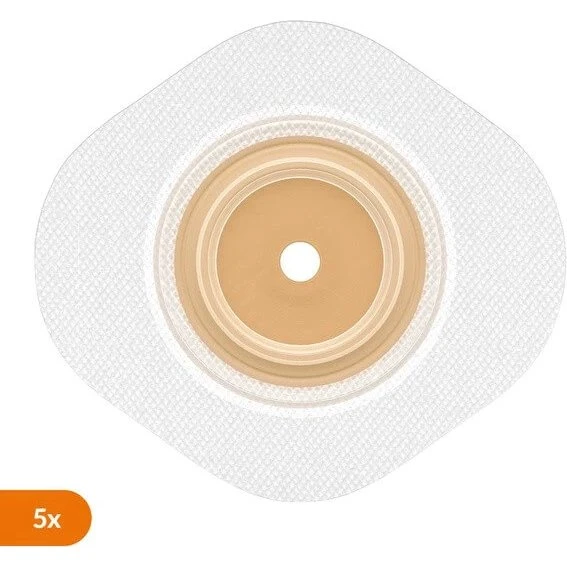 Natura Stomahesive Flexible Stomaplatte, 38/13-25 mm, 5 Stück